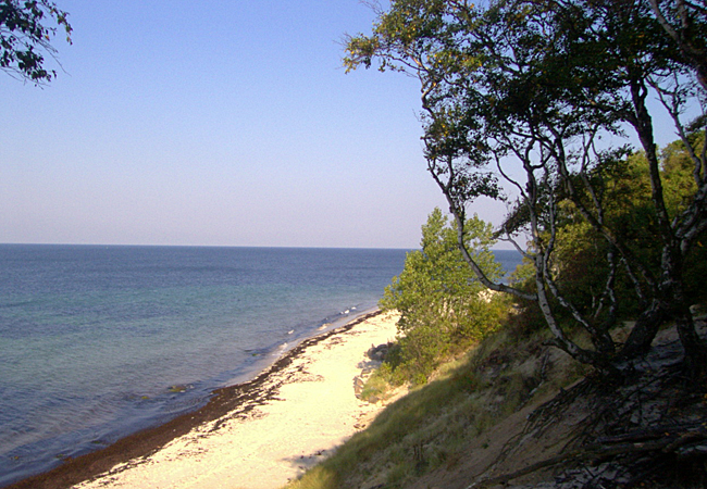 Die Strände der Westküste von Bornholm